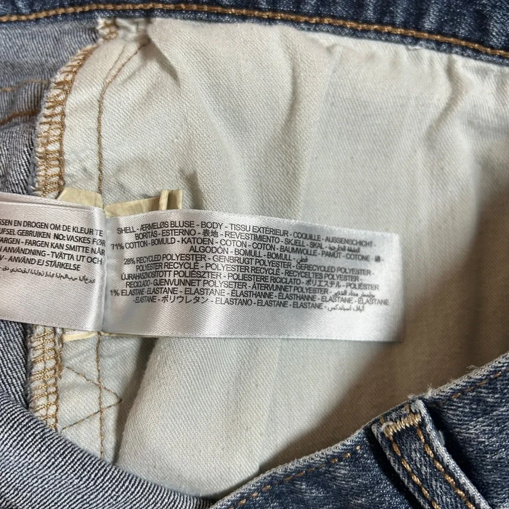 Ariat Rebar M4 Relaxed Boot Cut Jeans Mens 38x30 Fits 40x25 Hemmed Denim Work‎